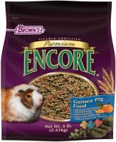 BROWN'S ENCORE PREMIUM GUINEA PIG FOOD 5 LB.