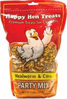 HAPPY HEN TREATS PARTY MIX MEALWORM & CORN 2 LB.