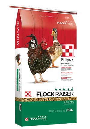 PURINA FLOCK RAISER PELLETS 50 LB.