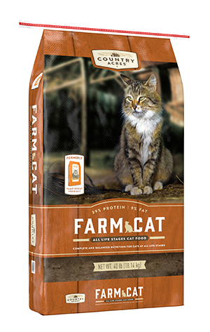 FARM CAT FOOD 40 LB.