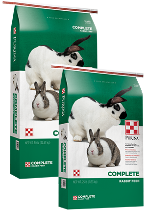 PURINA COMPLETE RABBIT FEED 50LBS.